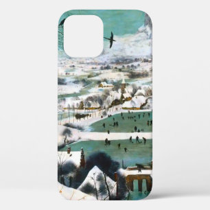 Hunters in the Snow Landscape Pieter Bruegel iPhone 12 Case