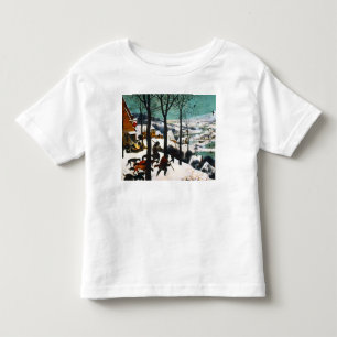 Hunters in the Snow Landscape Pieter Bruegel Toddler T-shirt