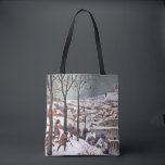 Hunters in the Snow, Pieter Bruegel the Elder Tote Bag<br><div class="desc">Pieter Bruegel the Elder (1525–1530 – 9 September 1569) was the most significant artist of Dutch and Flemish Renaissance painting, a painter and printmaker from Brabant, known for his landscapes and peasant scenes (so-called genre painting); he was a pioneer in making both types of subject the focus in large paintings....</div>