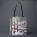 Hunters in the Snow, Pieter Bruegel the Elder Tote Bag<br><div class="desc">Pieter Bruegel the Elder (1525–1530 – 9 September 1569) was the most significant artist of Dutch and Flemish Renaissance painting, a painter and printmaker from Brabant, known for his landscapes and peasant scenes (so-called genre painting); he was a pioneer in making both types of subject the focus in large paintings....</div>