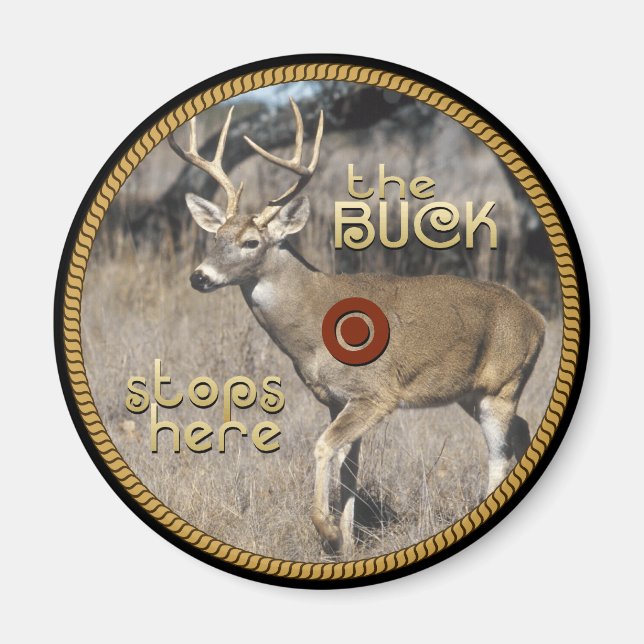 Hunters Magnetic Concho Magnet (Front)