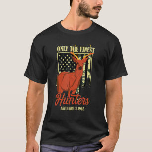Hunting 60th Birthday Deer Hunter 60 Years Old 196 T-Shirt