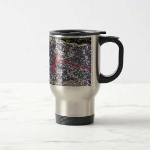 Hunting and Fishing Scene Travel Mug