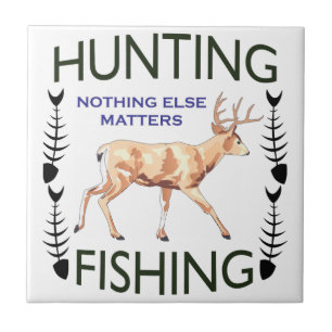 Hunting and Fishing Tile