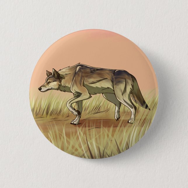 Hunting at Sunrise 2 Inch Round Button (Front)