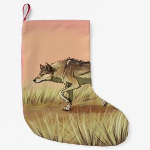 Hunting at Sunrise Small Christmas Stocking