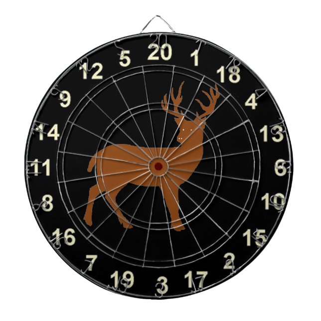 Hunting Buck Standing  Dart Board 4 (Front)