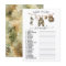 Hunting Camo Clothesline Baby Word Scramble