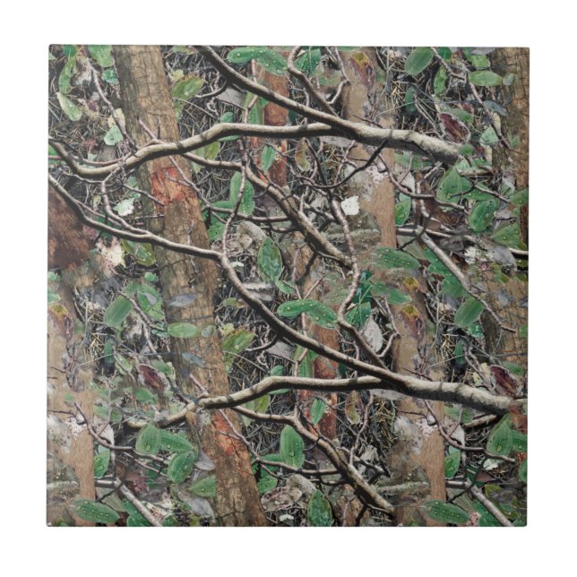 Hunting Camouflage Pattern 4 Tile (Front)