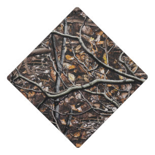 Hunting Camouflage Pattern 6 Graduation Cap Topper