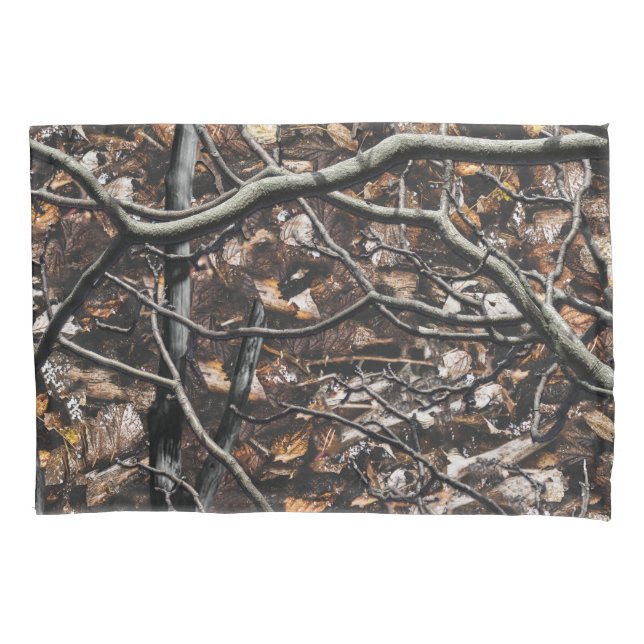 Hunting Camouflage Pattern 6 Pillowcase (Front)