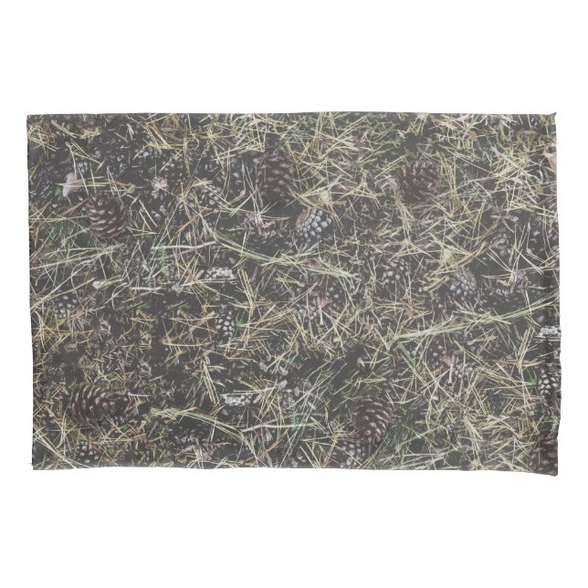 Hunting Camouflage Pattern 7 Pillowcase (Front)