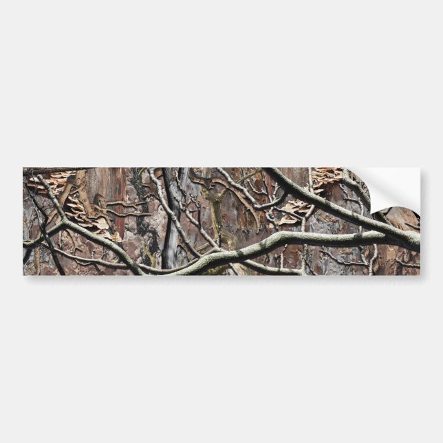Hunting Camouflage Pattern 8 Bumper Sticker (Front)