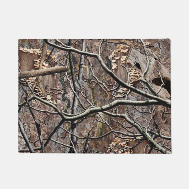Hunting Camouflage Pattern 8 Doormat (Front)