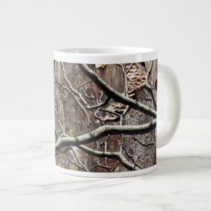 Hunting Camouflage Pattern 8 Large Coffee Mug