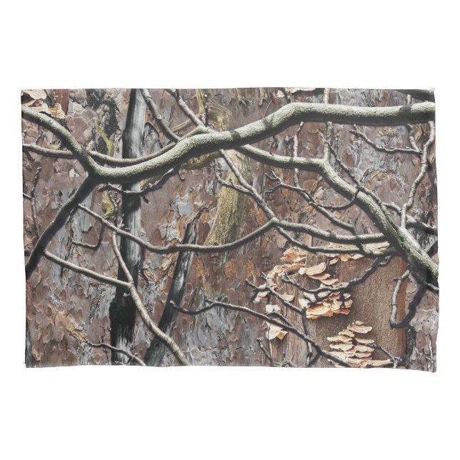 Hunting Camouflage Pattern 8 Pillowcase (Front)