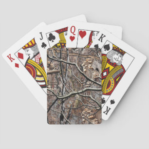 Hunting Camouflage Pattern 8 Playing Cards