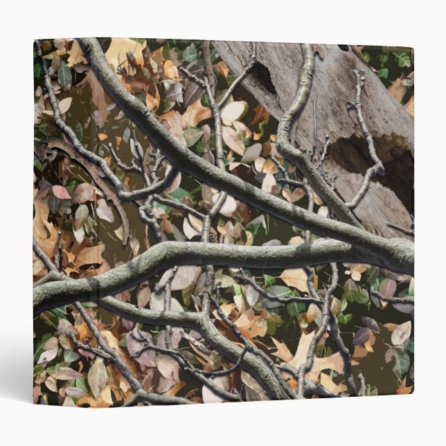Hunting Camouflage Pattern 9 Binder (Front/Spine)