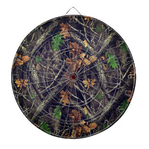 Hunting Camouflage Pattern Dartboard