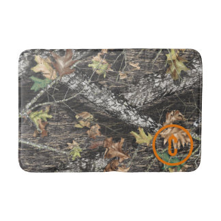 Hunting Camouflage Personalized Bath Mat