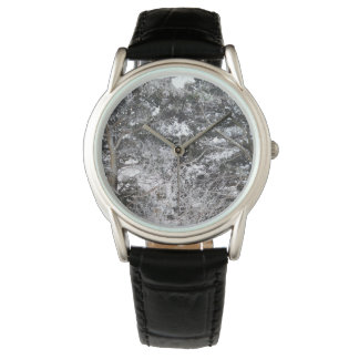 Hunting Camouflage Snow Pattern 4 Watch