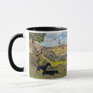 Hunting Chukar partridge Mug