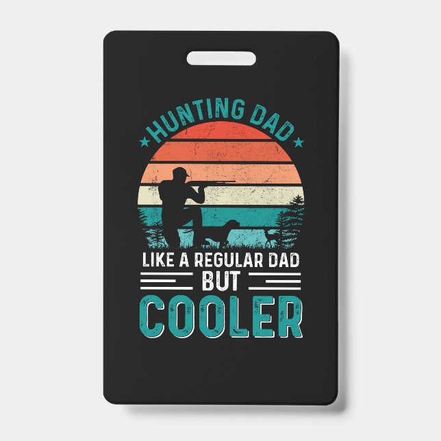 Hunting Dad Badge (Front)