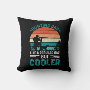 Hunting Dad Throw Pillow