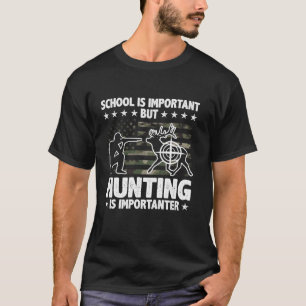 Hunting Deer Buck Hunting Patriotic Hunter Long Sl T-Shirt