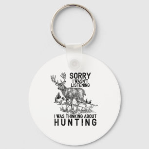 Hunting - Deer Funny Quote Hunter Gift Tank Top Keychain