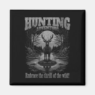 Hunting Deer Hunting Hunt Hunter Magnet
