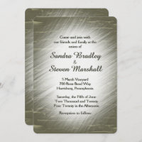 Hunting Design Wedding Invitation