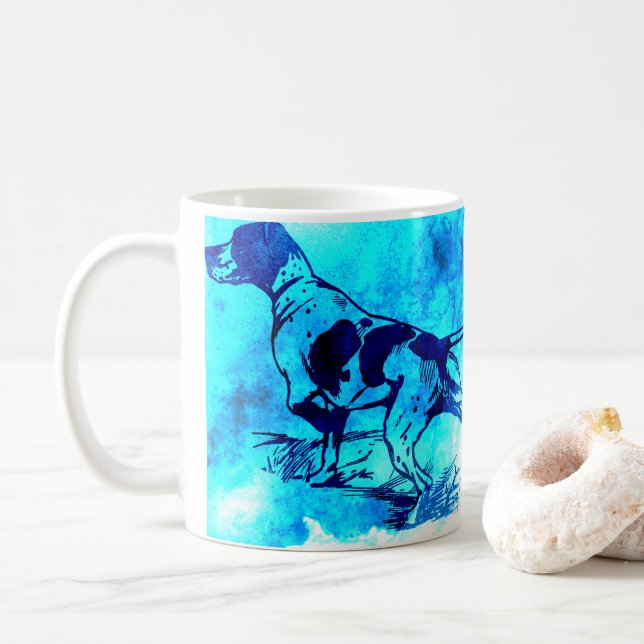 Hunting dog mug (With Donut)