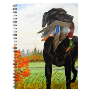 Hunting Dog Painting Notebook