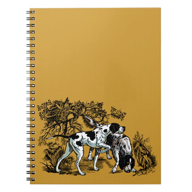 hunting dogs notebook (Front)