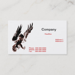 Hunting Eagle Business Card