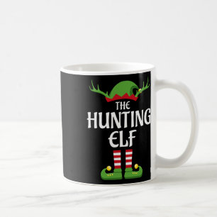Hunting Elf Family Matching Group Christmas Coffee Mug