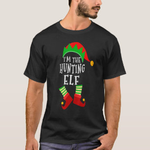 Hunting Elf Matching Family Group Christmas Party  T-Shirt