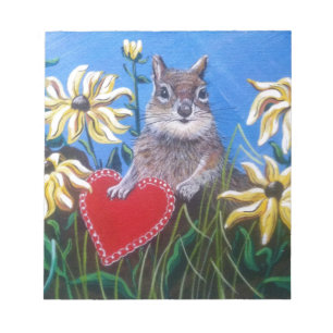 "Hunting for Valentines" Notepad