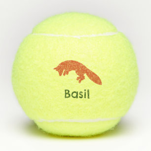 Hunting fox tennis ball