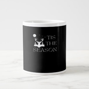 Hunting Fun Hunting Archery For Bowhunters Outdoor Large Coffee Mug