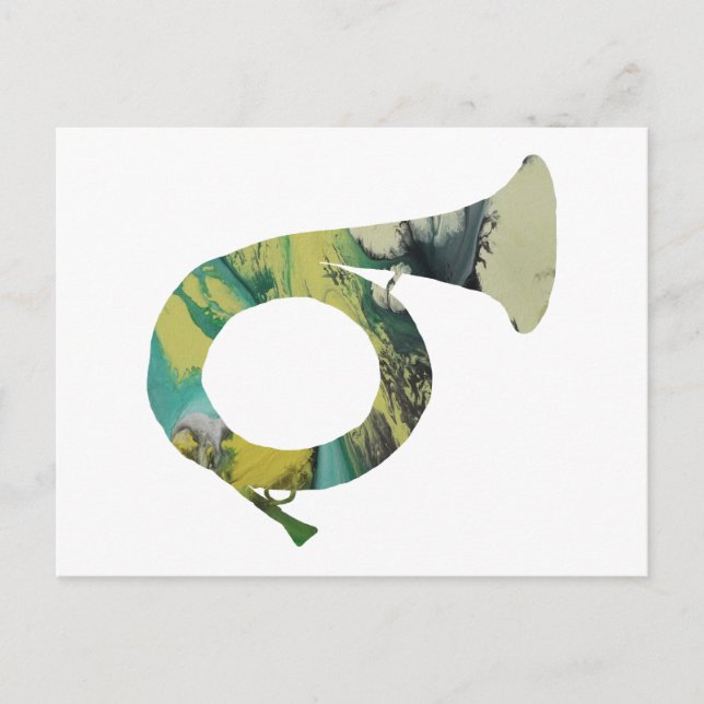 Hunting Horn Postcard (Front)