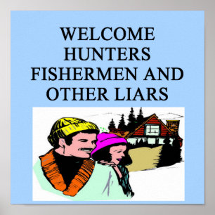 hunting lodge poster