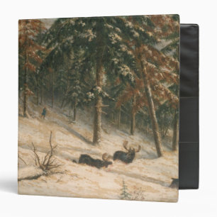 Hunting Moose Binder