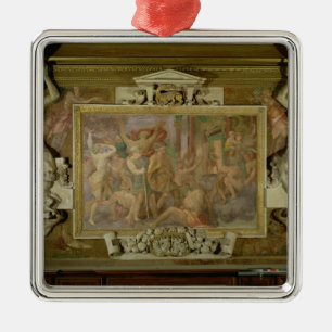 Hunting out Ignorance, detail of decorative scheme Metal Ornament