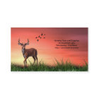 Hunting, Outdoors and Sporting Goods business card