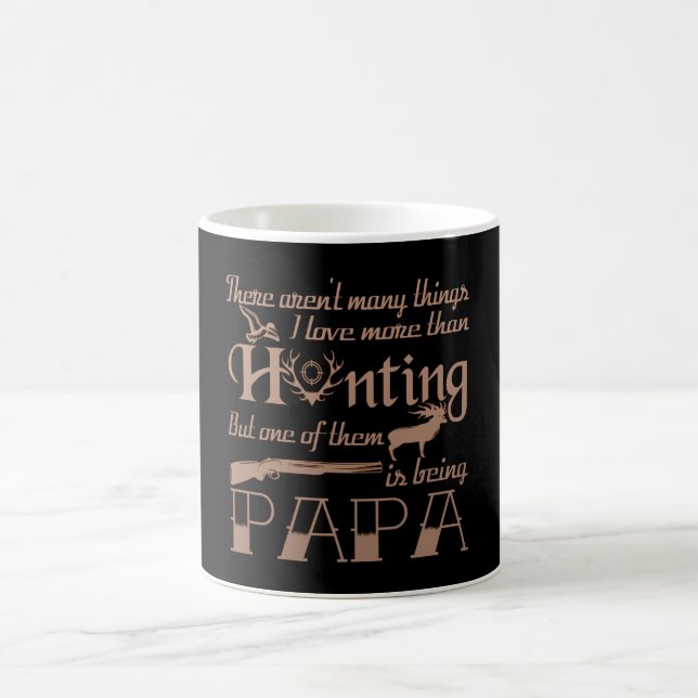 Hunting Papa Coffee Mug (Center)