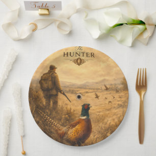 Hunting Paper Plate