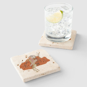 Hunting Party Stone Coaster