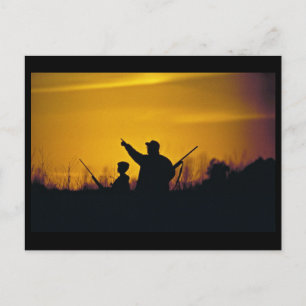 Hunting Postcard